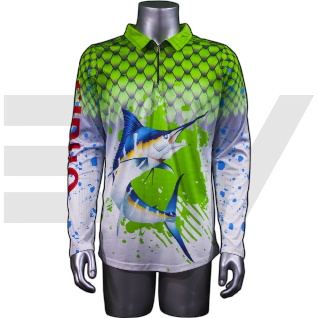 Swordfish Green Long Sleeve With Zip9